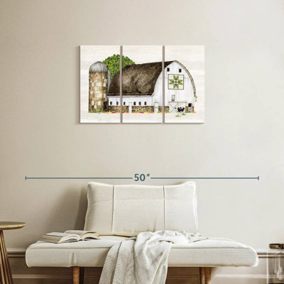 Courtepointe Lilie Spring and Summer Barn IV