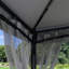 Pavillon de jardin en acier avec double toit-114358756-114358759
