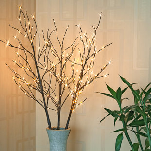 Pike&Pine - LED Decorative Willow Tree Branches with Lights (2)