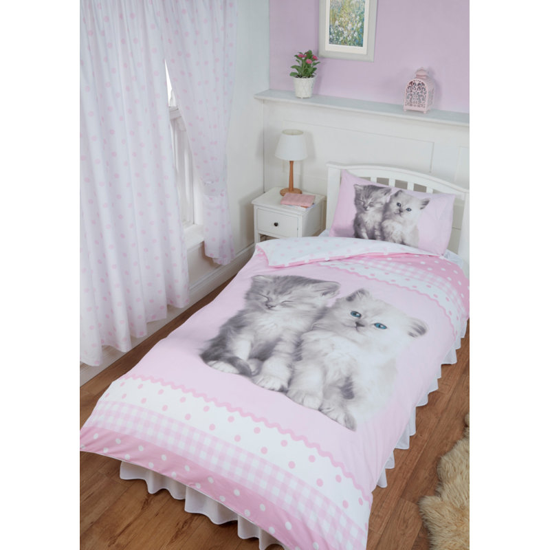 Landry Misty and Mac Duvet Cover Set, Single Duvet Cover + 1 Standard Pillowcase