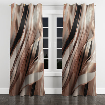 Avetik - Modern Velvet Grommet Curtain - Room Darkening - 1 panel