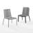 Premium All-Weather Wicker Outdoor Stacking Dining Side Chair