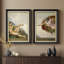 Renaissance, scène classique Mythique - ensemble de 2 reproductions d'art encadrées de qualité supérieure sur papier 26 po x 36 po-849118173