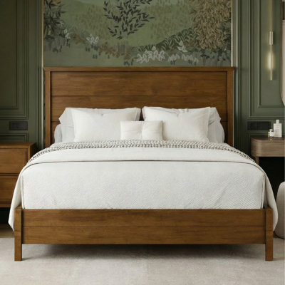 Base de lit en bois massif Cape