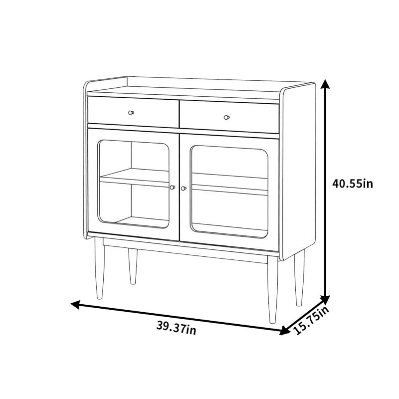 Buffet moderne et simple