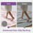 Bloomere Floral Machine Washable Blush Bow Indoor Area Rug With Non-Slip Backing-358611055