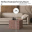 Pouf rectangulaire moderne à motif brique – Repose-pieds Lisle en velours et siège d'appoint | Cube à texture brique imitation pour salon, chambre, chambre d'enfant et espaces publics – Doux, élégant et polyvalent-2089012557
