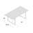 Lopez 75" Solid Wood Dining Table-1820263146