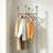 Modern Coat Rack with Storage Basket-129453542