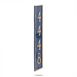 Lincoln 5-Line Lawn Address Sign