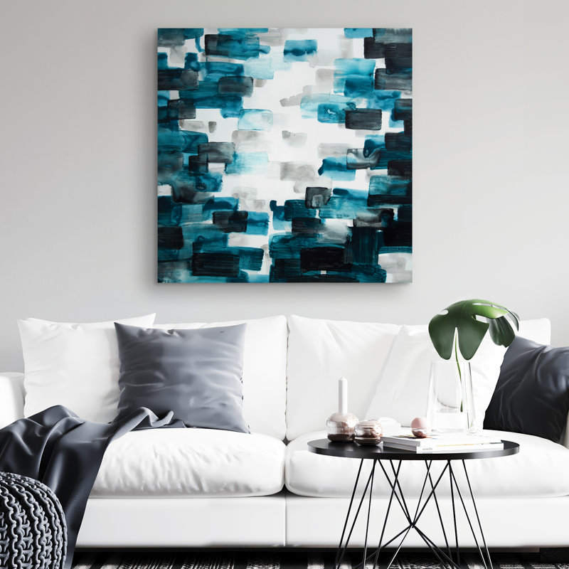 squares - 32"x32" art on canvas