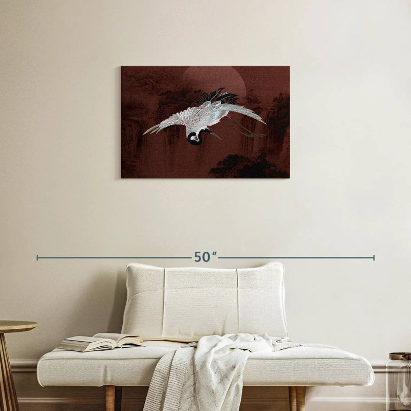 Brampt Flying Crane, 20" H x 30" W