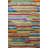 Multi-Colored Stripe Line Section Patterned Creative Modern Decorative Rug-762916985