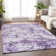 Premium Machine Washable Prisco Lavender Rug