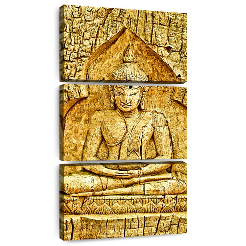 Sculpté, H 32 po x l 15 po