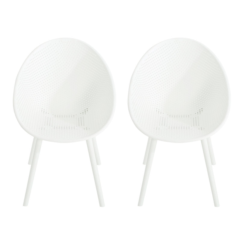 Gable Dining Chair(Set Of 2), White