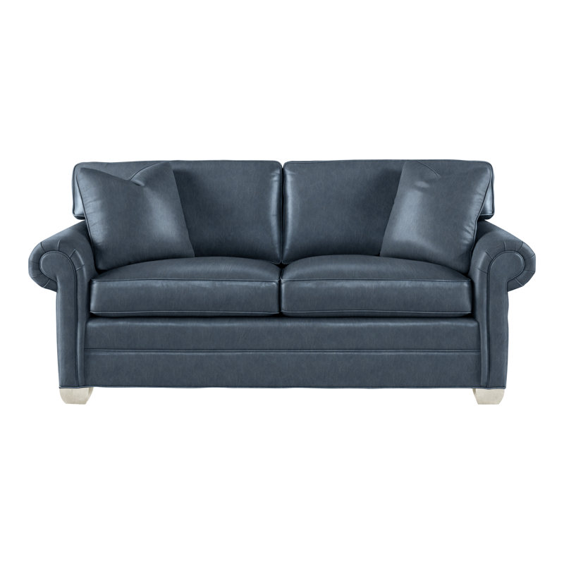 Main Street Loveseat, Saloon Jeans Genuine Leather, Navajo