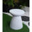 Tomas Patio End Table with Faux Terrazzo Finish