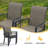 Jerrels Metal Outdoor Stacking Dining Armchair-1350278026