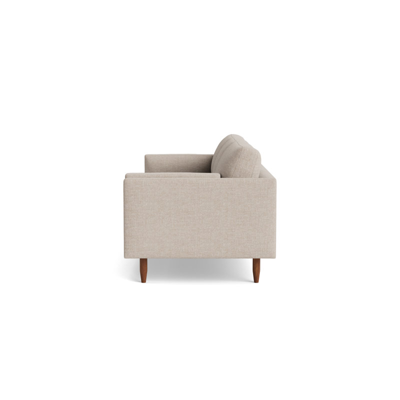 Skinny Fat Sofa (95"), Performance Weave - Natural
