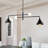 4-Light Cone Kitchen Island Pendant -319702713-297717046