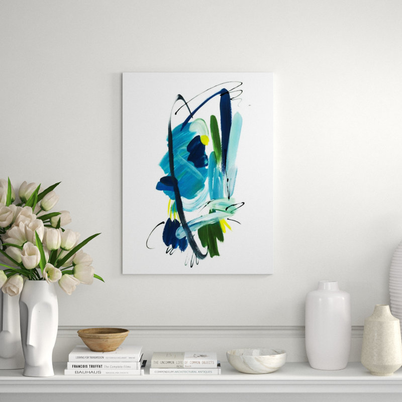 Blurred Lines III Print by Guseul Park, Glass Coat, 32" H x 24" W
