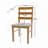 Dining Chair  With Upholstered Sitting-1894326129