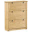 18 Pair Solid Wood Shoe Storage Cabinet