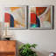Blue Orange I Blue Orange I - ensemble de 2 cadres photo-948632053-948632052-946958469