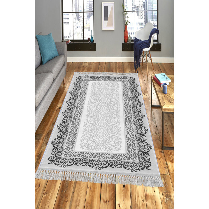 Luxury Hall Carpet - 100% Velvet Fabric, 3.3 x 9.8 ft | 100% Cotton Sole, Pile Height: 0.4 in, Total Height: 0.5 in | Antibacterial, Non-Slip, Machine Washable, 3D Digital Printing | Elegant Design for Home Décor