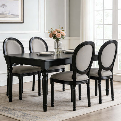Ensemble de 2 chaises de salle à manger French Country