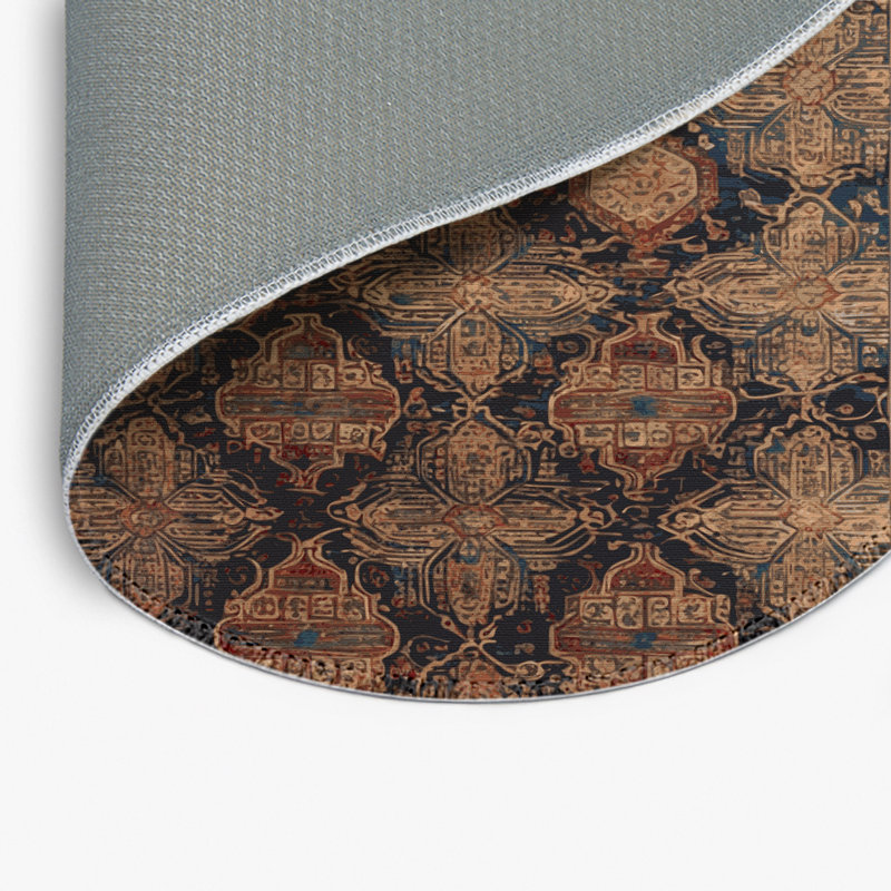 Tapis intérieur et extérieur ArtDeco, Rond 5 pi