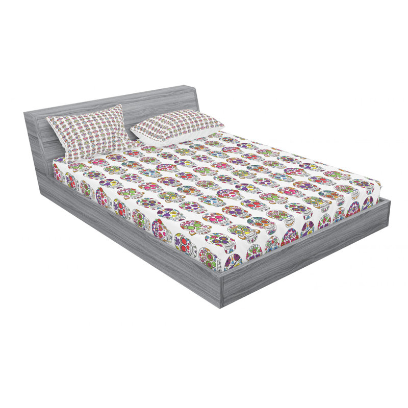 Microfiber Sheet Set, Full Sheet Set with Fitted Sheet
