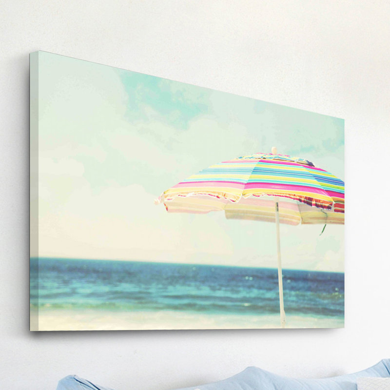 Beach Life by Sylvia Cook - Wrapped Canvas Print, 61 cm H x 91 cm W x 3.81 cm D