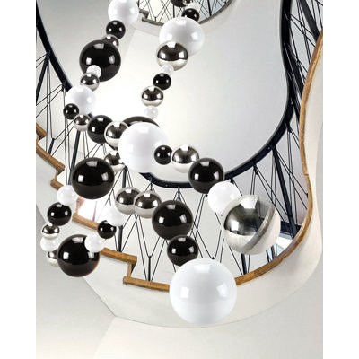 Threaded Metal Sphere / Orb