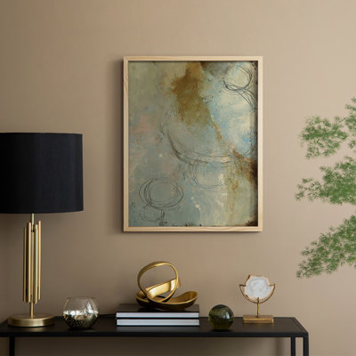 Zen Path I  Framed Print - Solid Wood