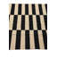 Tapis noir et blanc Jessen