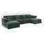 Canapé modulaire en chenille 155 pièces l 155,7 po-116817666