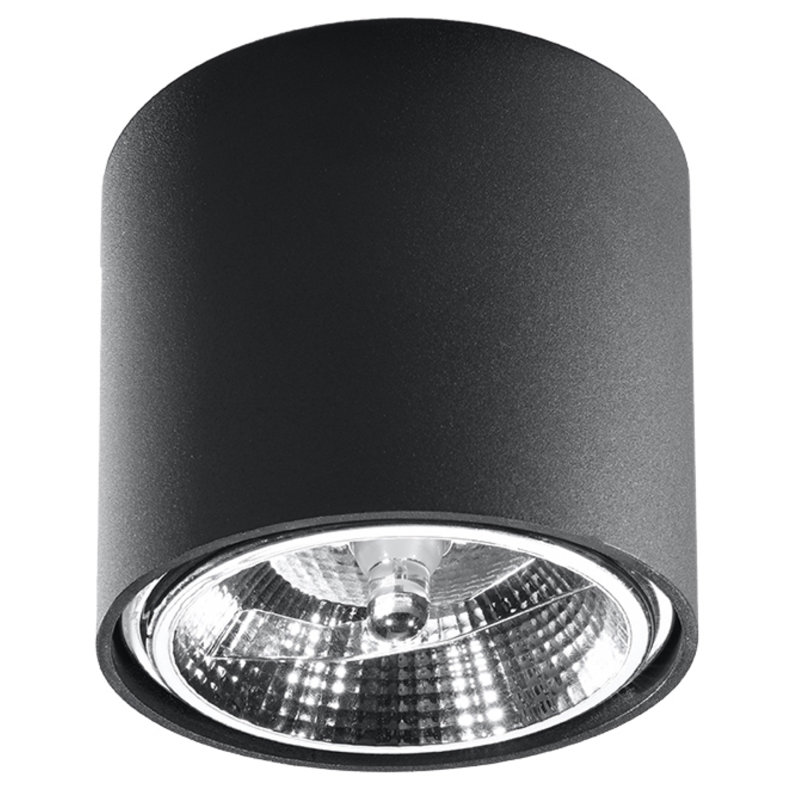 Scotty Flush Mount, Black