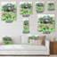 Lotus Lake and Pagoda - Horloge murale traditionnelle-1018584193