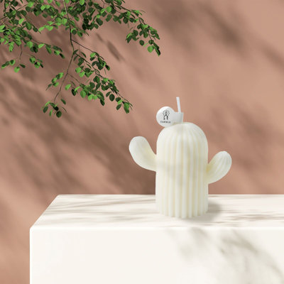  Bougie parfumée en forme de cactus Home