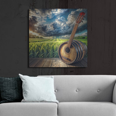 «Country Music» par Rey Klimt, art mural en métal