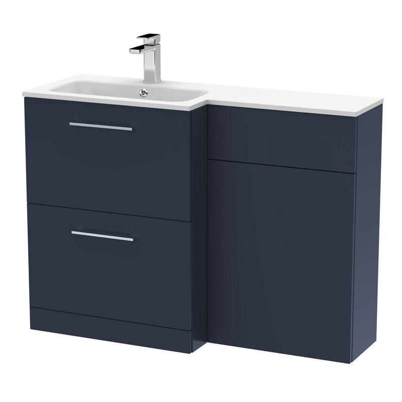 Arno 1105 mm Bathroom Vanity, Midnight Blue