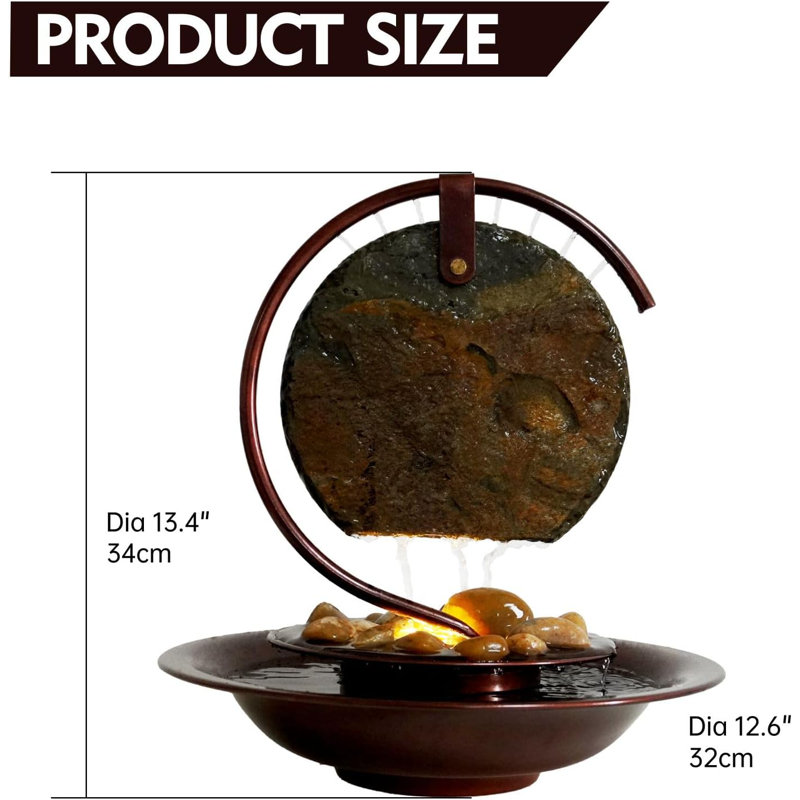 Weather Resistant Table Top Fountain