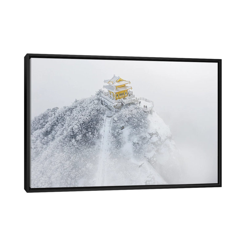 The Moon Palace by Simoon - Floater Frame Print on Canvas