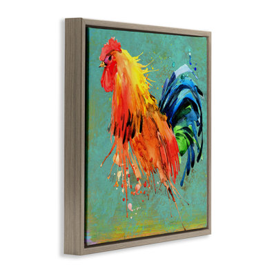 Coq urbain abstrait