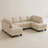 Faux Leather U - Shaped Modular Sectional Sofa-989544810