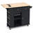 Nateasha Solid Wood Top Kitchen Cart