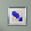 Jadaya 'Coquelicots Bleues II' by Colour Bakery Framed Graphic Art-20093463-20093464-70651579