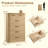 Modern 6 Drawers Dresser  for Bedroom, Living Room, Entryway-1120451452